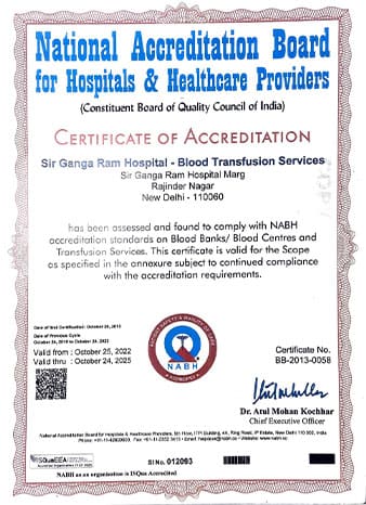 NABH for Blood Bank