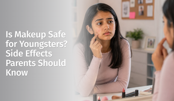 Is Makeup Safe for Youngsters? Side Effects Parents Should Know