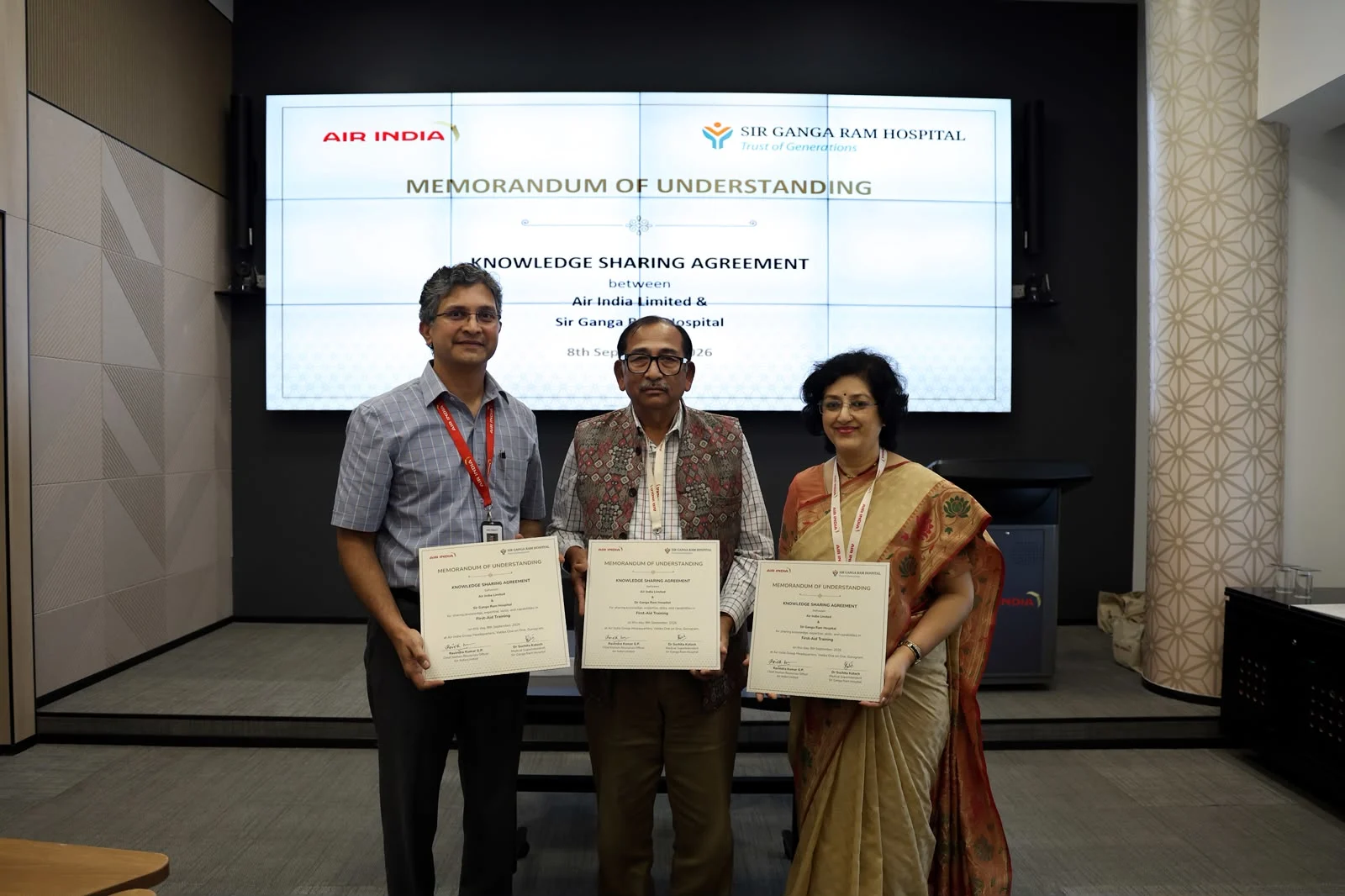 5-Year First Aid & CPR Lifesaving Partnership with Air India