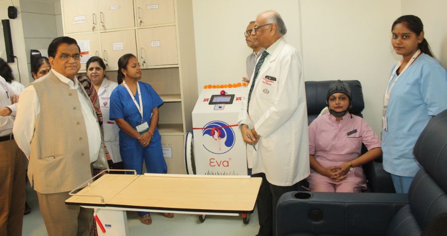 The Installation of the EVA Scalp Cooling System at Sir Ganga Ram Hospital
