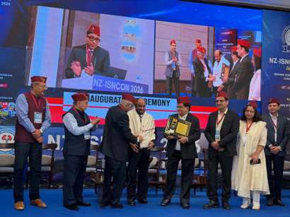 Dr. (Prof.) A.K. Bhalla on being honoured with the Lifetime Achievement Award